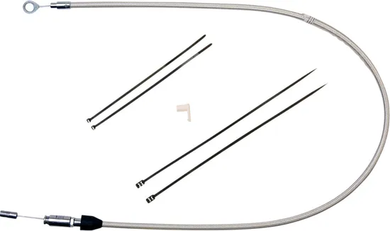 Magnum Quick Connect Braided Upper Clutch Cable Stainless Steel 42in. 1