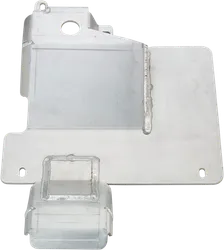 Moose Aluminum Rear Swingarm Skid Plate Guard