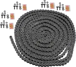 RK 525 Max-X Carbon Steel Bulk Chain 25 Ft RX Ring