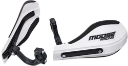 Moose White Roost Handguards For ATV Dirtbike And Snowmobile