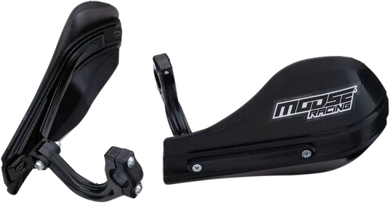 Moose Black Roost Handguards For ATV Dirtbike And Snowmobile