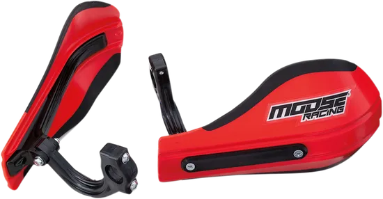 Moose Red Roost Handguards For ATV Dirtbike And Snowmobile