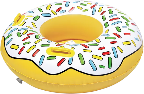 Inflatable Food Townut Floating Donut Towable Tube Single Rider 2