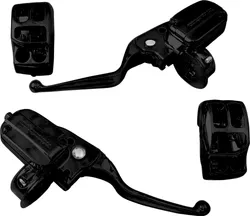 Harddrive Black Handlebar Control Kit Cable Clutch
