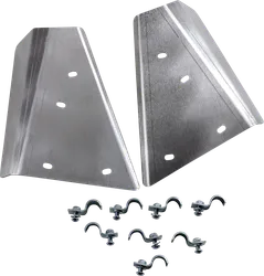 Moose Bolt On Aluminum Front A Arm Skid Plate Guards