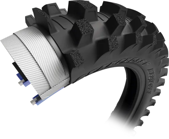 Michelin StarCross 6 100/90-19 Rear  Soft Hard Tire 57M TT