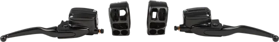 Harddrive Black Handlebar Control Kit w Hydraulic Clutch