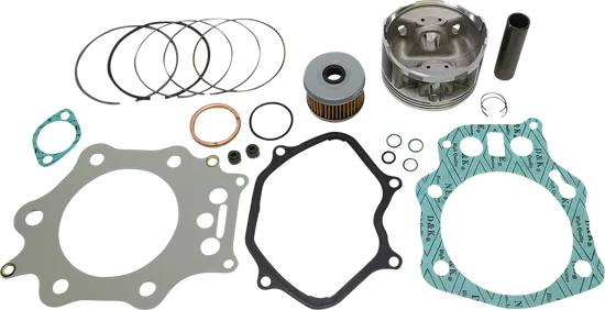 WSM Top End Piston Rebuild Kit .25mm Over 86.25mm for Honda Foreman 400