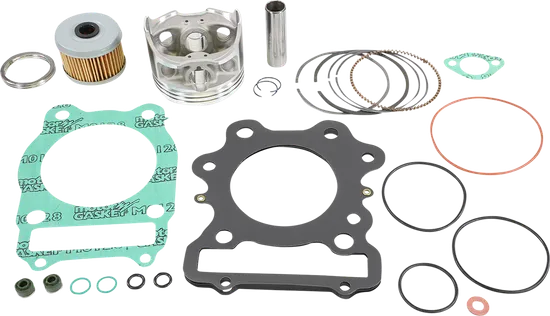 WSM Top End Piston Rebuild Kit .5mm Over 74.5mm for Honda FourTrax 300