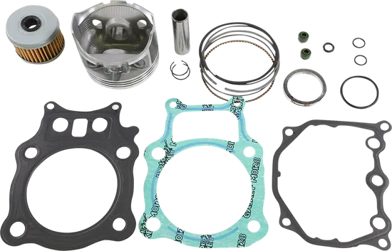 WSM Top End Piston Rebuild Kit .5mm Over 79mm for Honda Rancher 350