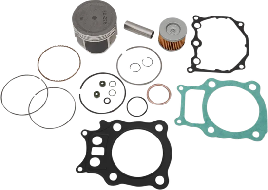 WSM Top End Piston Rebuild Kit .5mm Over 79mm for Honda Rancher 350