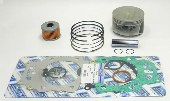 WSM Top End Piston Rebuild Kit .5mm Over 90.5mm for Honda Foreman 450