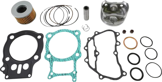 WSM Top End Piston Rebuild Kit .25mm Over 85.25mm for Honda Rancher 400