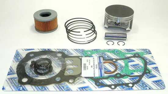 WSM Top End Piston Rebuild Kit .5mm Over 85.5mm for Honda Rancher 400