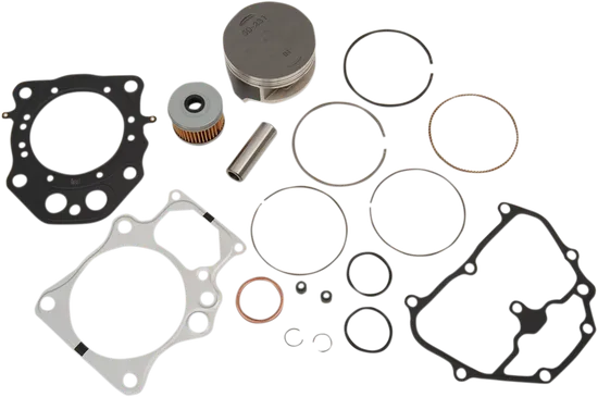 WSM Top End Piston Rebuild Kit .25mm Over 86.75mm for Honda Rancher 420
