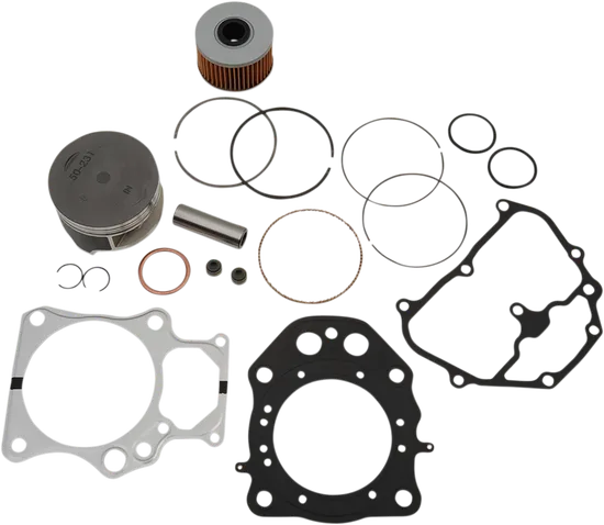 WSM Top End Piston Rebuild Kit .75mm Over 87.25mm for Honda Rancher 420