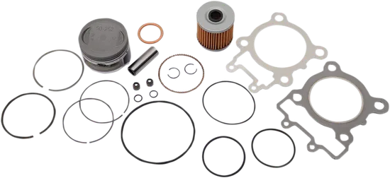 WSM Top End Piston Rebuild Kit 1mm Over for Kawasaki Bayou 250