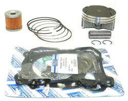 WSM Top End Piston Rebuild Kit .75mm Over 90.75mm for Kawasaki Suzuki ATV 400