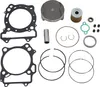 WSM Top End Piston Rebuild Kit 1mm Over 91mm for Kawasaki Suzuki ATV 400