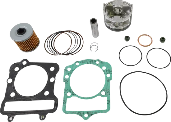 WSM Top End Piston Rebuild Kit Standard Bore 76mm for Kawasaki Bayou Lakota 300