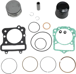 WSM Top End Piston Rebuild Kit Standard Bore 76mm for Kawasaki Prairie 300