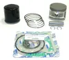 WSM Top End Piston Rebuild Kit .5mm Over 76.5mm for Kawasaki Prairie 300