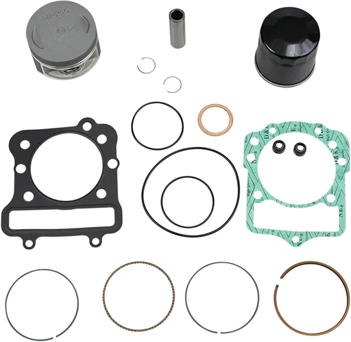 WSM Top End Piston Rebuild Kit .75mm Over 76.75mm for Kawasaki Prairie 300