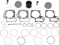 WSM Top End Piston Rebuild Kit Standard Bore 80mm Kawasaki Brute Force Prairie