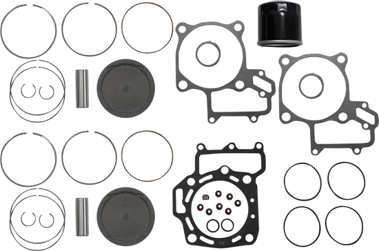 WSM Top End Piston Rebuild Kit Standard Bore 85mm for Kawasaki Brute Force Teryx