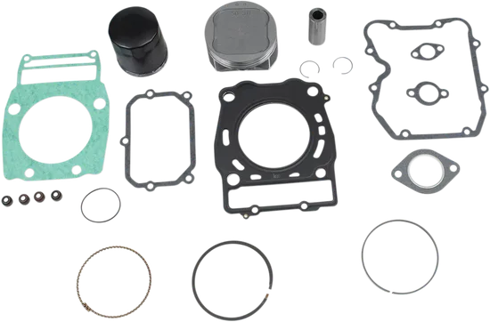 WSM Top End Piston Rebuild Kit .5mm Over 92.5mm for Polaris ATV 500