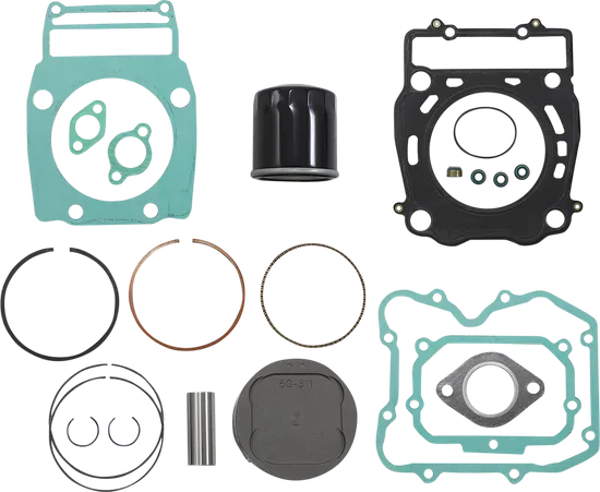 WSM Top End Piston Rebuild Kit .75mm Over 92.75mm for Polaris ATV 500