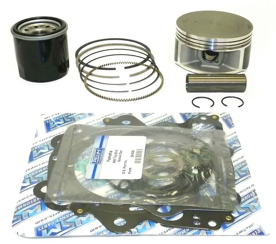 WSM Top End Piston Rebuild Kit .5mm Over 100.5mm for Yamaha YFM660