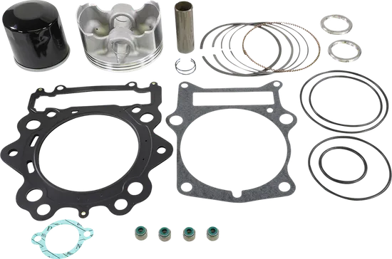 WSM Top End Piston Rebuild Kit Standard Bore 102mm for Yamaha Grizzly Rhino 700