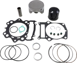 WSM Top End Piston Rebuild Kit .25mm Over 102.25mm for Yamaha Grizzly Rhino 700
