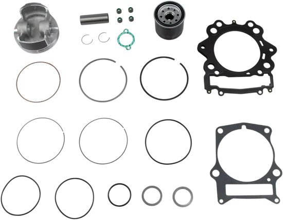 WSM Top End Piston Rebuild Kit .75mm Over 102.75mm for Yamaha Grizzly Rhino 700