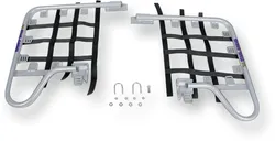 DG Steel Nerf Crash Bars Rock Tree Sliders Silver Black