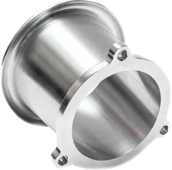 Feuling Silver Alulminum 3in Velocity Stack