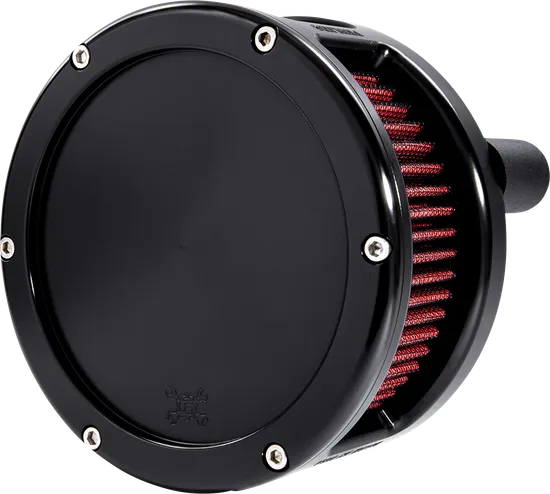 Feuling Red Black Solid Cover Air Cleaner Filter Kit