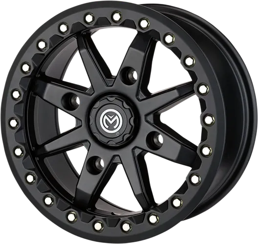 MU 544X Beadlock Front Rear Wheel Assembly 14x7 4/110 5+2
