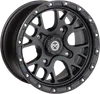 MU 545X Black Front Rear Wheel Assembly 14x7 4/110 4+3