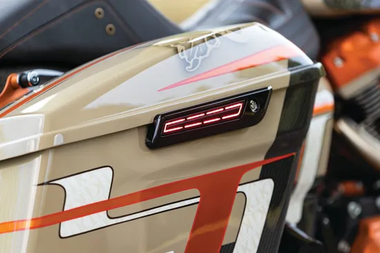 Kuryakyn LED Saddlebag Hinge Accent Light Black