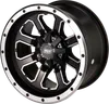 MU 548X Cast Front Wheel Assembly 12x7 4/136 4+3