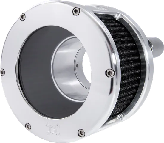 Feuling Black Raw Clear Cover Air Cleaner Filter Kit