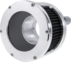 Feuling Black Raw Clear Cover Air Cleaner Filter Kit