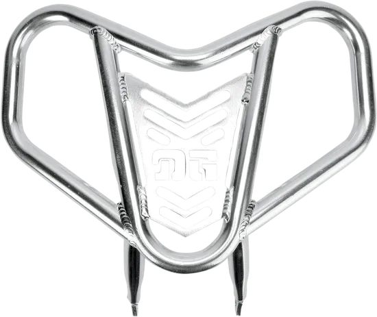 DG V-Lite Aluminum Front Bumper Brush Crash Guard Natural