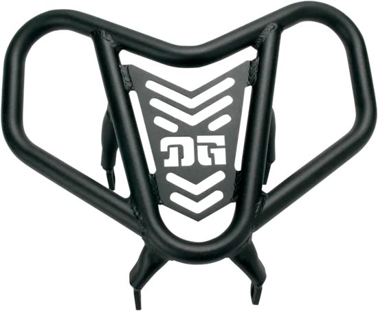 DG V-Lite Aluminum Front Bumper Brush Crash Guard Black