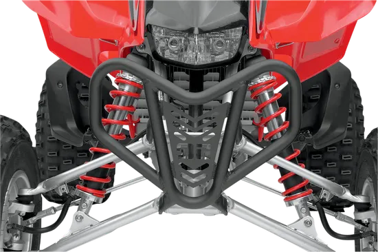 DG V-Lite 1in Aluminum Front Bumper Brush Crash Guard Black