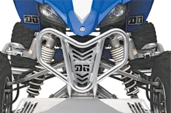 DG V-Lite Aluminum Front Bumper Brush Crash Guard Natural