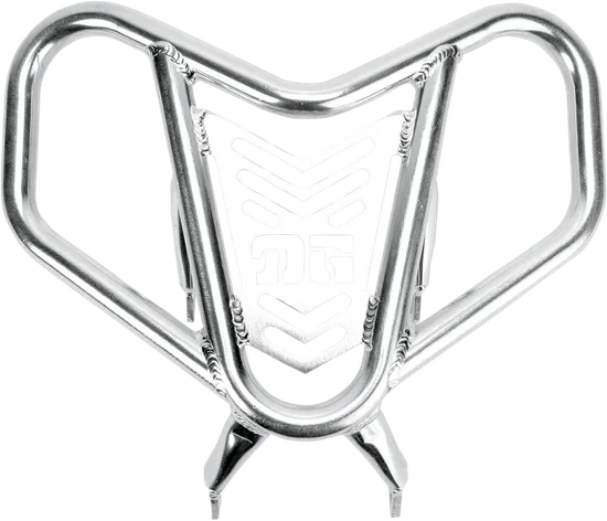 DG V-Lite Aluminum Front Bumper Brush Crash Guard Natural