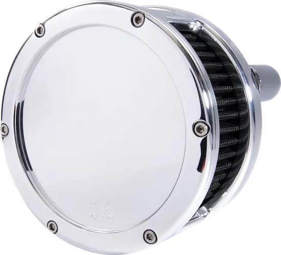 Feuling Race Series Black Chrome Solid Cover Air Cleaner Filter Kit